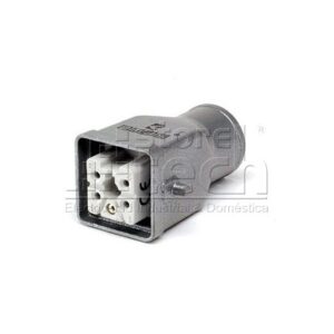 Home 88 EMAS EBM05PU30 Conector Industrial hembra aéreo de 5 pines sin seguro