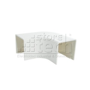 ACCESORIO ANGULO PLANO BLANCO 25X25